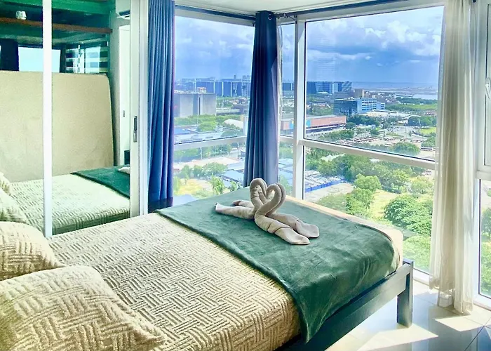 Апарт-отель Stunning View Staycation Near Moa Picc World Trade Center Airport Luneta Park Ocean Park Qurino Grandstand Манила